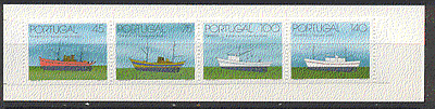 Portugal 1994 Fishing / Boats / Transport 4v bklt b4770