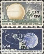 Reunion 1962 Telstar/ Satellite/ Broadcasting/ TV/ Communications/ Space 2v set (n38985)