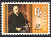 Rhodesia 1968 Alfred Beit 1v (n19160)