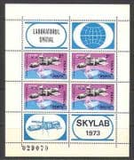 Romania 1974 Skylab / Space / Satellites 4v m / s (n23315)