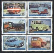 Romania 1975 Motor Vehicles / Transport / Car 6v set n27918