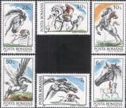 Romania 1992 Equestrian Sports/ Games/ Horses/ Animals/ Nature 6v set (b5931)