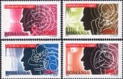 Romania 1999 Anti-Drugs/ Alcohol/ Smoking/ Drink/ AIDS/ Health/ Medical/ Welfare 4v set (n25609)