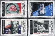 Romania 2000 Gagarin/ Aldrin/ Space Flight/ Astronauts/ Medical/ Heart Transplant 4v set (n45309v)