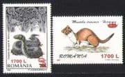 Romania 2000 Snake / Animals / Reptiles 2v o / p set (n27264)