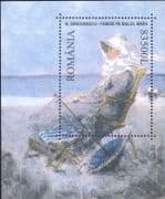 Romania 2003 Nicolae Grigorescu/ Art/ Artists/ Paintings/ Painters 1v m/s (n17672z)