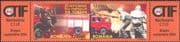 Romania 2004 Fire-fighters/ Engines/ Emergency/ Rescue/ Firemen/ Transport 2v set pr (n13547)