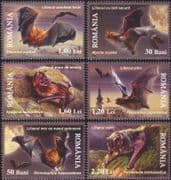 Romania 2006 Bats/ Animals/ Nature/ Wildlife/ Conservation 6v set (n16421)