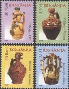 Romania 2006 Romanian Pottery/ Ceramics/ Art/ Craft/ Jugs 4v set (n16425c)