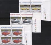 Romania 2007 Ferrari/ Sports Cars/ Motoring/ Motor Racing/ Transport 6v set c/b (s5044ja)