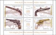Romania 2008 Pistols/ Military/ Shooting/ Weapons/ Guns/ History 4v m/s (n44680a)