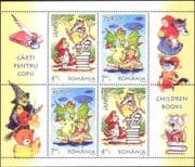 Romania 2010 Europa/ Children's Books/ Red Riding Hood/ Wolf/ Dragon/ Fairy Tales 4v m/s (b340p)