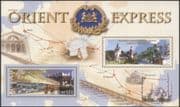 Romania 2010 Orient Express/ Trains/ Steam/ Transport/ Rail/ Railways/ Station/ Buildings/ Architecture/ Map 2v m/s (s1912b)