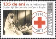 Romania 2011 Red Cross/ Nurses/ Nursing/ Medical/ Health/ Welfare/ People 1v (n44812)