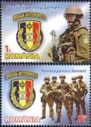 Romania 2012 Military/ Soldiers/ Army/ Weapons/ Rifles/ Guns 2v set (n44679)