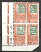RSA 1969 Stamp-on-Stamp / Post / Mail 100th "B" c / b n23368
