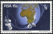 RSA 1975 Radio Dish Aerial/ Satellites/ Telecommunications/ Globe/ Space 1v (n23304)