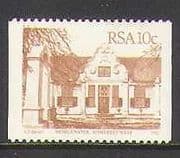 RSA 1982 Buildings / 10c reprint (light) / Coil 1v (n21744)
