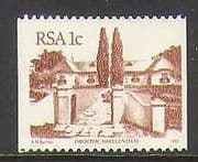 RSA 1982 Buildings / Architecture 1 cent Coil 1v (n21751)