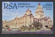 RSA 1987 / 88 Building Natal Flood o / ptd 10v bklt n20021