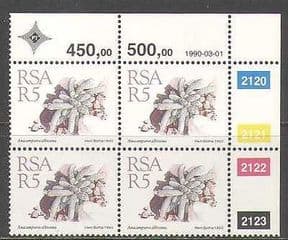 RSA 1988 Cacti  /  Plants  /  Flowers 1v 1990 R5 c  /  b (za10002)