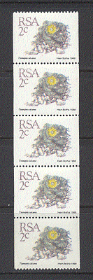 RSA 1988 Cacti / Succulents 2c coil strip (n19666)