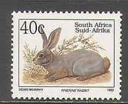 RSA 1993 Rabbit / Animals 1997 rprnt 1v (za10030)