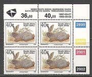 RSA 1993 Rabbit / Animals / Nature / Wildlife 1997 rprnt 1v c / b (za10029)