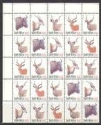 RSA 1998 Antelopes / Animals / Wildlife 25v sht (n21450)