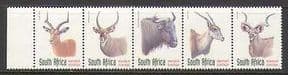RSA 1998 Antelopes  /  Animals  /  Wildlife 5v stp (n21449)