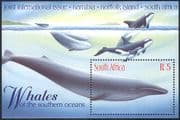 RSA 1998 Blue Whale/ Whales/ Marine/ Endangered Species/ Conservation/ Environment 1v m/s (s5649)