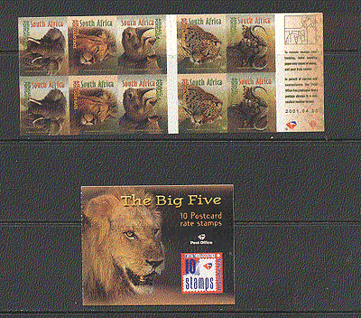 RSA 2001 BIG FIVE / Wildlife bklt ref:n17213