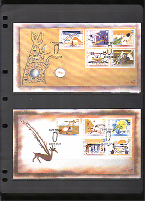 RSA 2005 Animated BAOBAB / Wildlife FDC's (2) ref:n15241