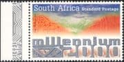 RSA/South Africa 2000 Millennium/ New Year/ Art/ Landscape/ Animation 1v (n16881a)
