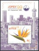 RSA/South Africa JOPEX'99/ Bird of Paradise Flower/ Plants/ Nature/ StampEx 1v m/s (s3178/)