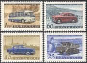 Russia 1960 Transport/ Cars/ Bus/ Motor Coach/ Truck/ Lorry/ Motoring Industry 4v set (n33200)