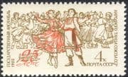 Russia 1962 People's Dance Ensemble/ Folk Dance/ Dancing/ Music/ Animation 1v (n44211)