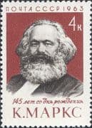 Russia 1963 Karl Marx/ Politics/ People/ Socialism/ Communism 1v (ru1300)