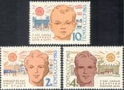 Russia 1963 World Health Day/ Welfare/ Swimming/ Sports/ Games/ Stadium/ Buildings/ Architecture 3v set (n17913)