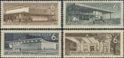 Russia 1965 Metro Stations/ Buildings/ Architecture/ Rail/ Underground/Transport 4v set (n24560)