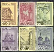 Russia 1968 Buildings / Architecture / Castle 6v set n17907