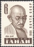Russia 1969 Mahatma Gandhi/ People/ Politics/ Politicians/ Government 1v (n25471)