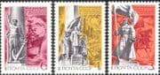 Russia 1972 Liberation/ Vladivostok/ Statues/ Soldiers/ Horses/ Ship/ Submarine/ Navy 3v set (n17900)