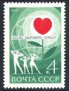 Russia 1972 Medical / Health / Heart / Animation 1v (n31305)