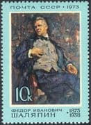 Russia 1973 Fyodor Chaliapin/ Opera Singer/ Singing/ Music/ People 1v (n44141)