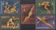 Russia 1978 Olympic Games/ Olympics/ Sports/ Canoe/ Swimming/ Rowing 5v set (n17753)