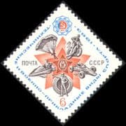 Russia 1983 Sports / Motorbike / Car / Parachute 1v (n17888)