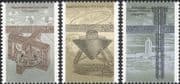 Russia 1987 Science/ Radio Telescope/ Nuclear Reactor/ Drilling/ Physics/ Energy 3v set (n17840)