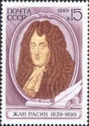 Russia 1989 Jean Racine/ Drama/ Theatre/ Acting/ Writer/ Literature/ People 1v (ru1197)