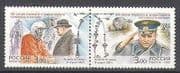 Russia 2001 Space / Flight / Gagarin / People 2v s-t (n25278)